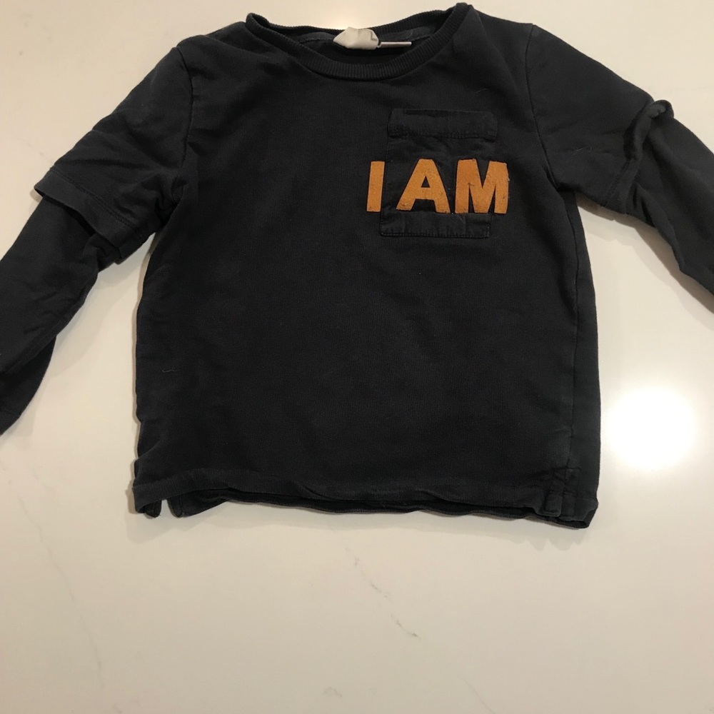 Zara toddler boy. 2/3Y LONG SLEEVED T-Shirt